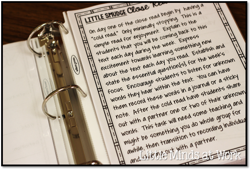 Close Read Updates & Writing Freebie Little Minds at Work Bloglovin’